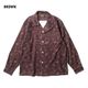 PRINT CORDUROY SHIRT(KASURI)
