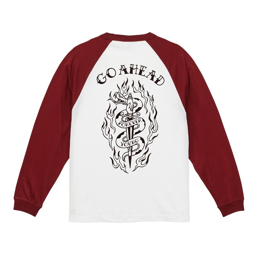 FOREVER YOUNG RAGLAN L/S TEE