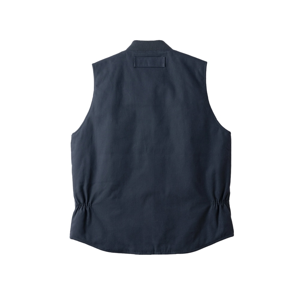 RIB COLLAR DUCK VEST