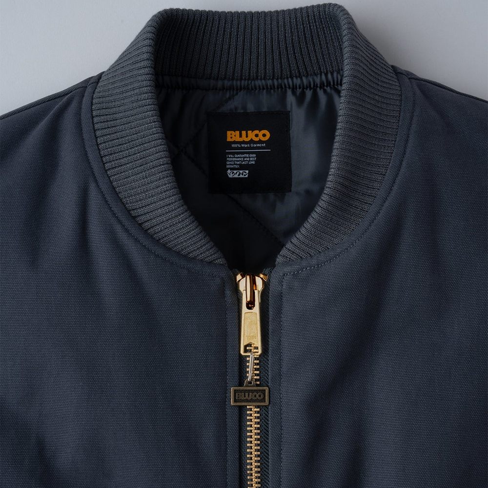 RIB COLLAR DUCK VEST