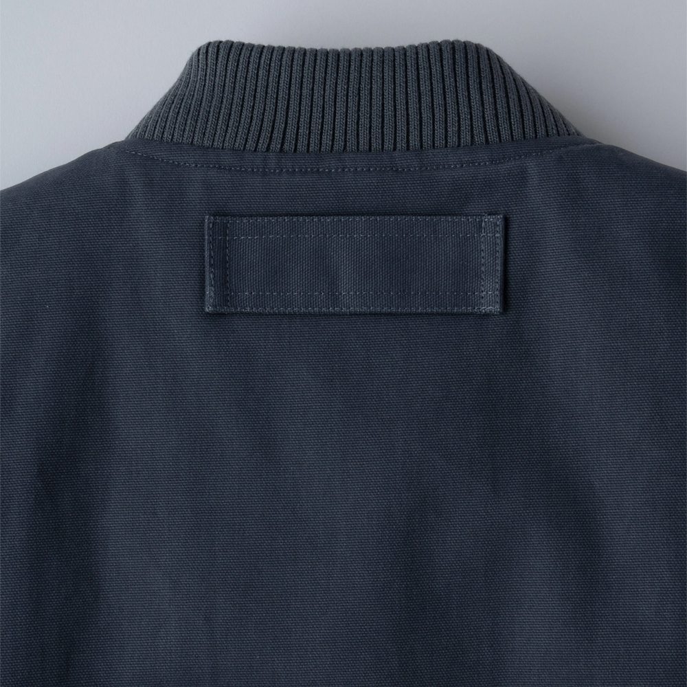 RIB COLLAR DUCK VEST