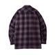 OMBRE CHECK FLANNEL SHIRT