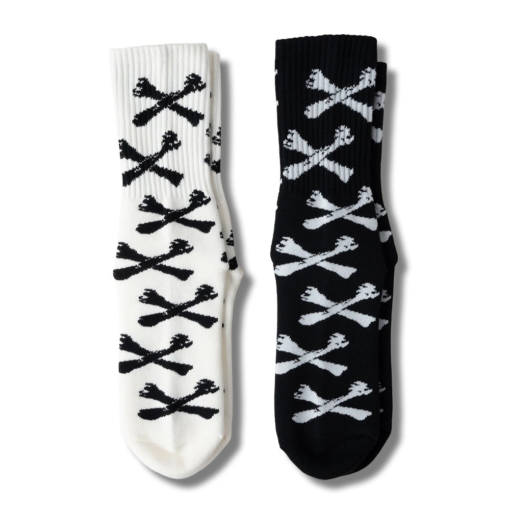 2-PACK SOX -Bone-