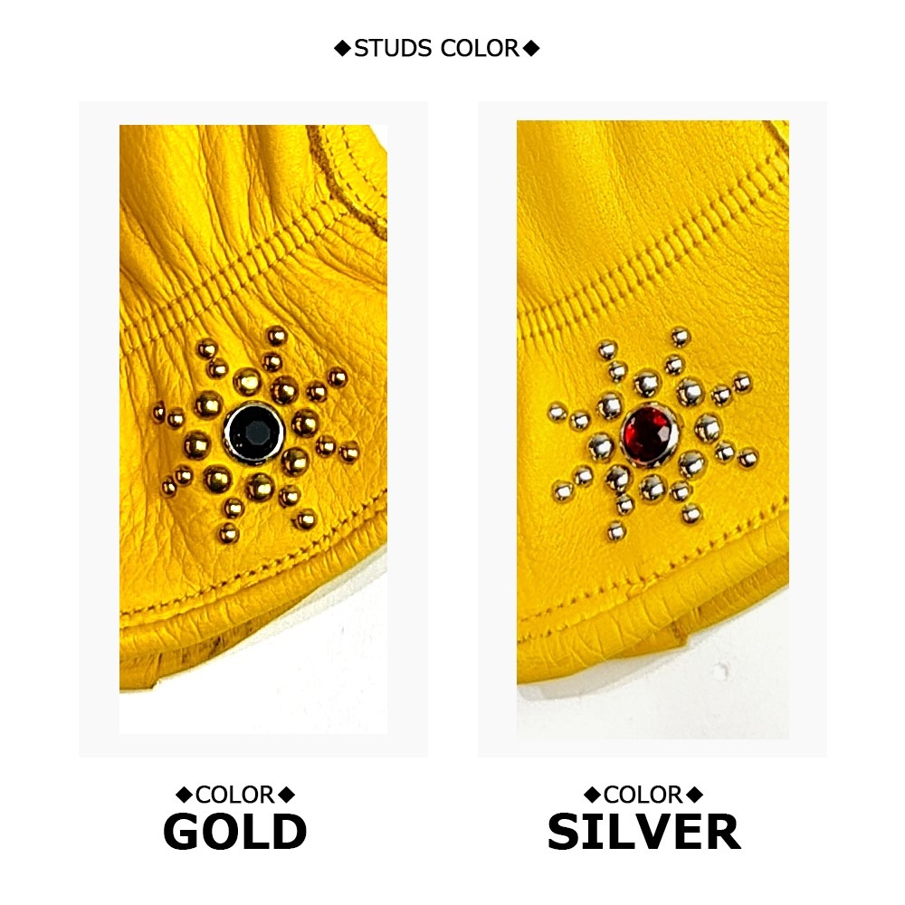 STAR BURST STUDS GLOVE