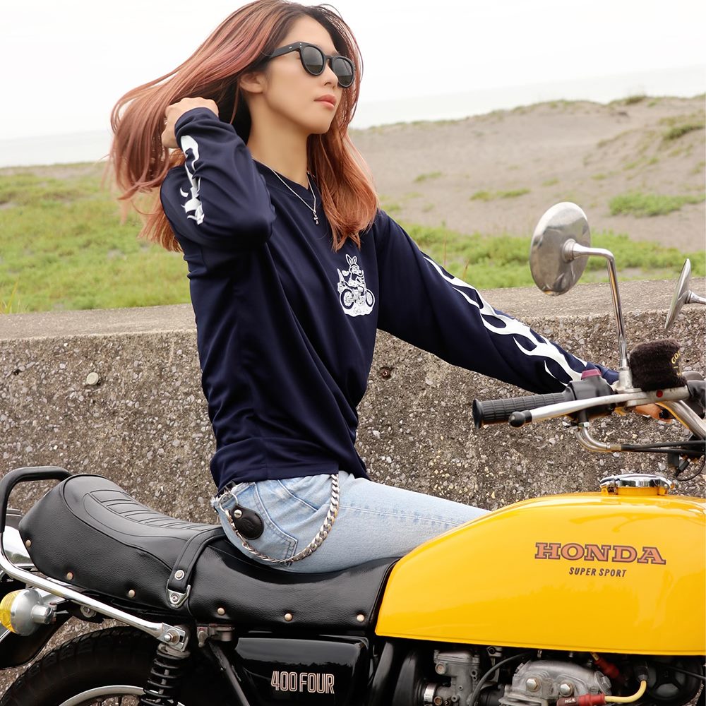 AYARABBIT WHATEVER DRY SILKY TOUCH L/S TEE