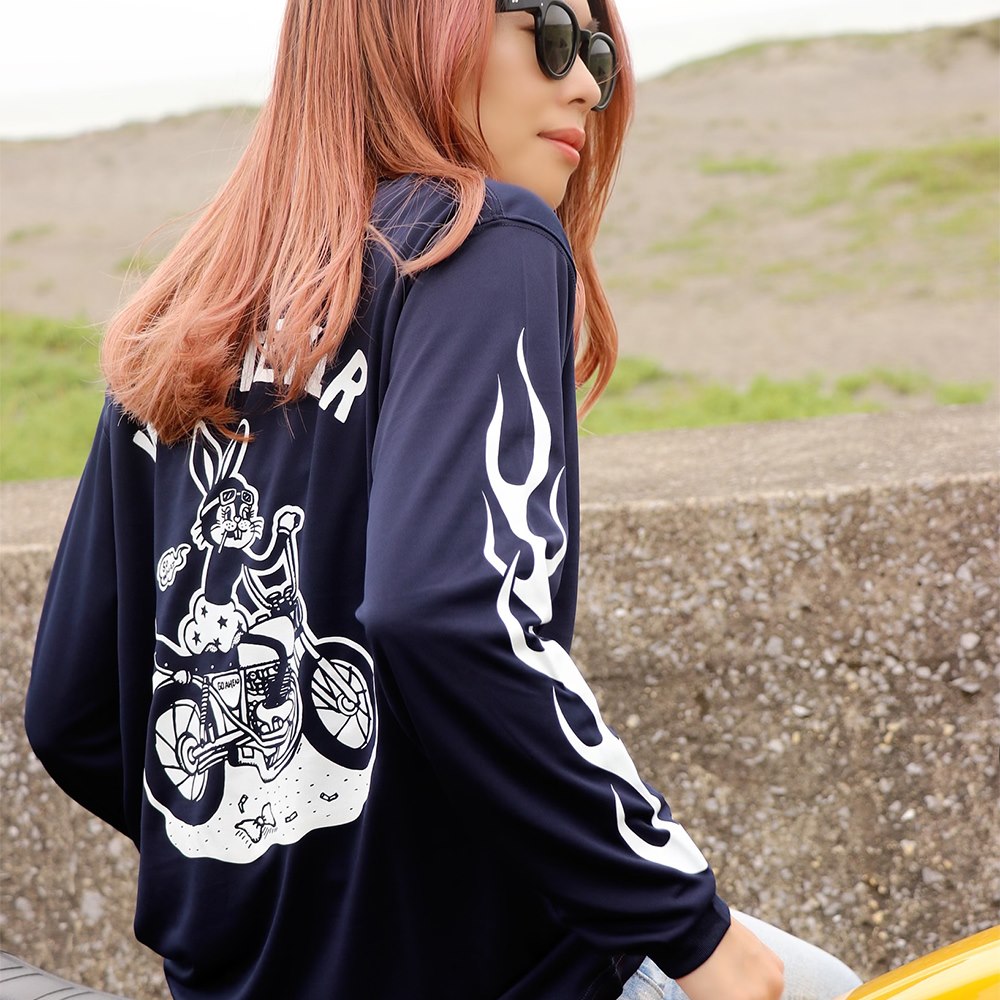 AYARABBIT WHATEVER DRY SILKY TOUCH L/S TEE