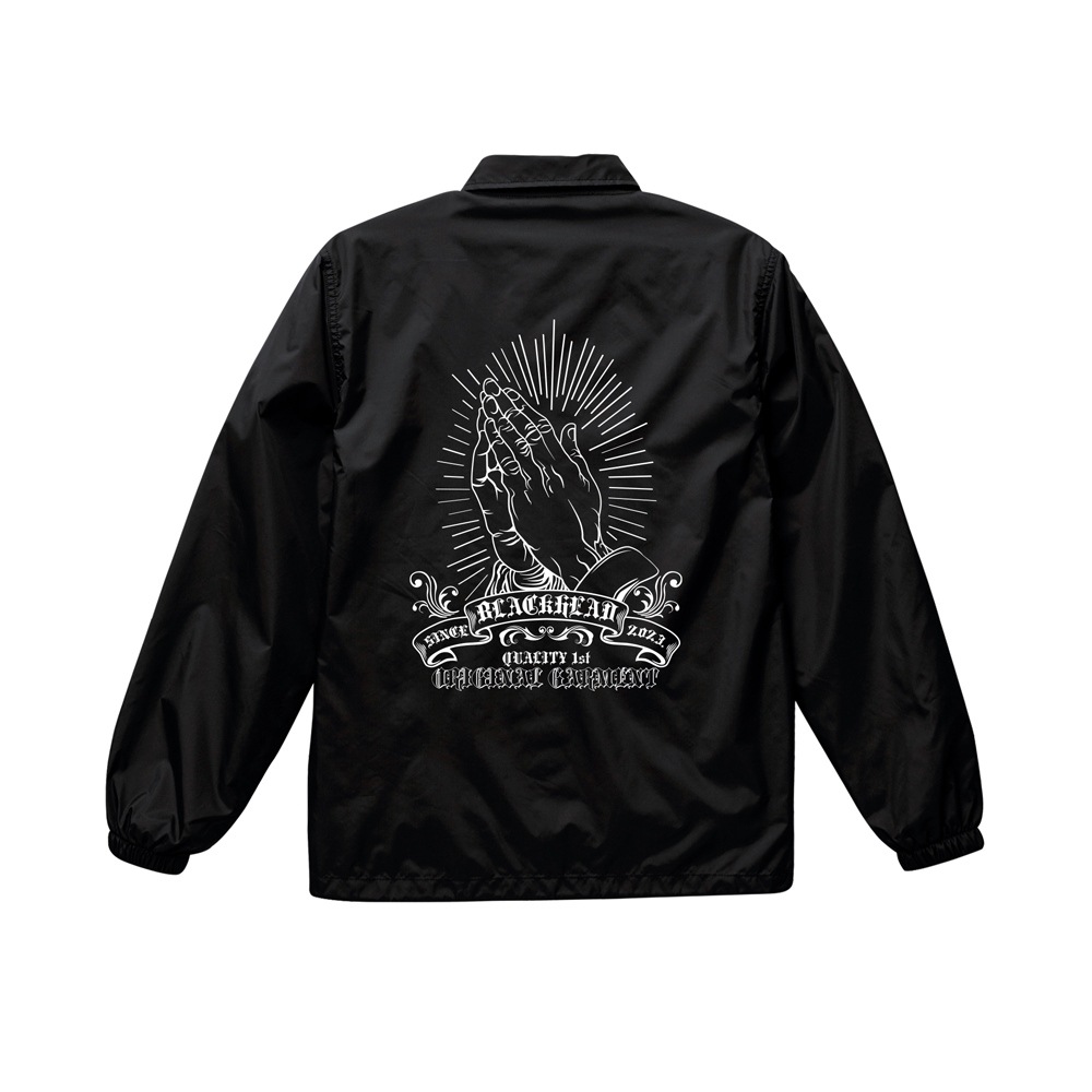 PRAY HAND NYLON COACH JACKET