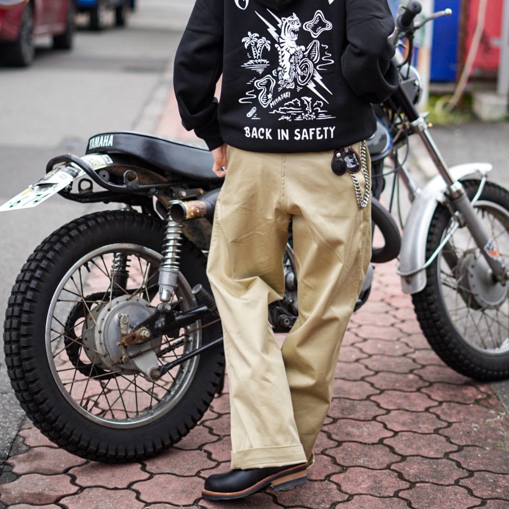 Dads BBQ T/C CHINO TROUSERS
