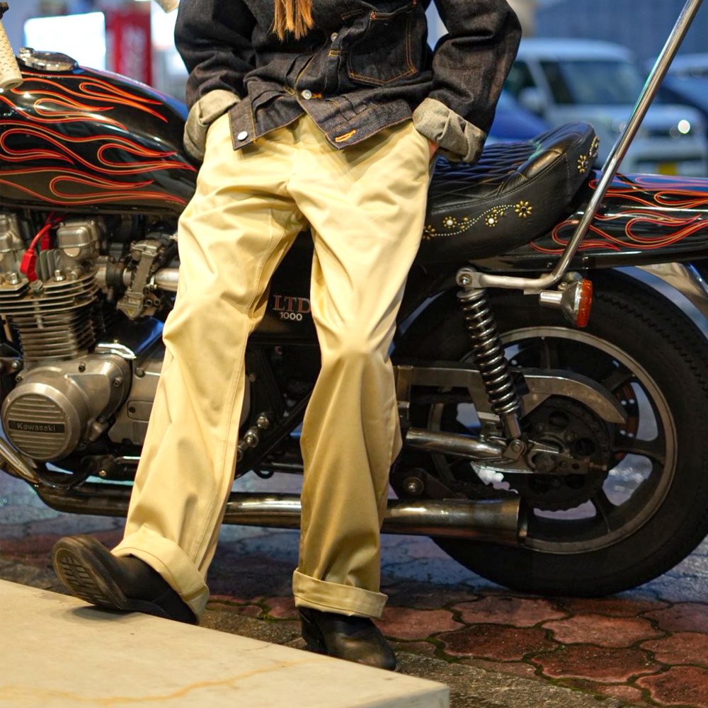 Dads BBQ T/C CHINO TROUSERS