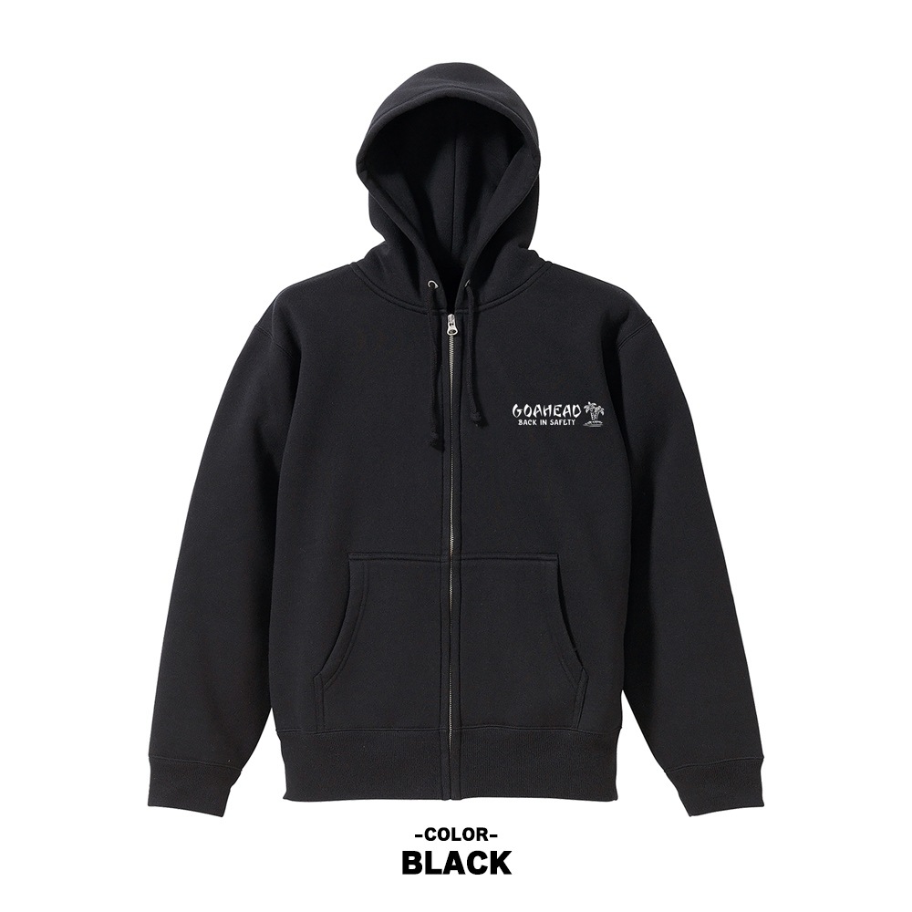 BACK IN SAFETY ZIPUP HOODIE