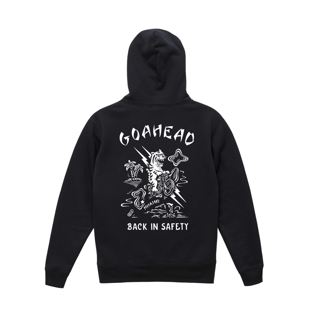 BACK IN SAFETY ZIPUP HOODIE