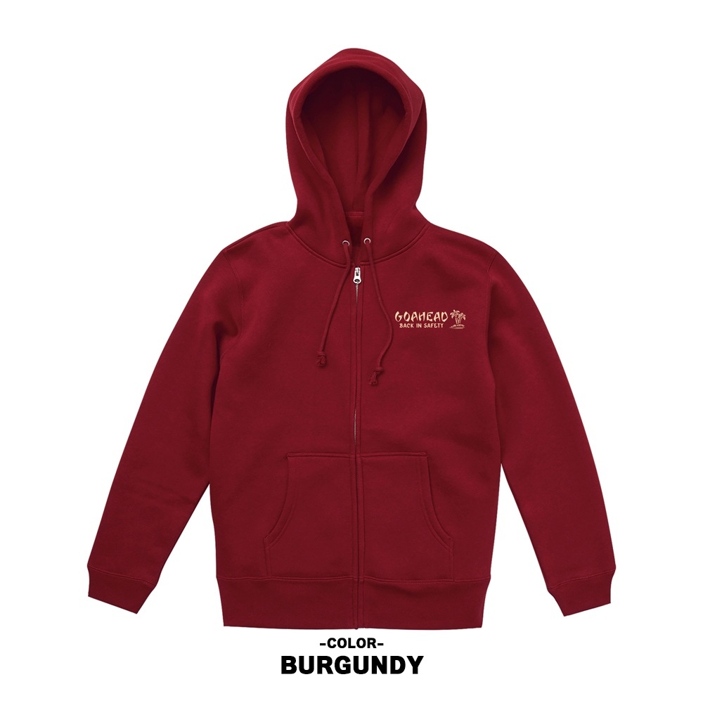 BACK IN SAFETY ZIPUP HOODIE