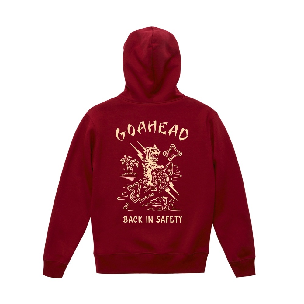 BACK IN SAFETY ZIPUP HOODIE