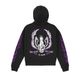 SKULL WING LADY ZIPUP HOODIE