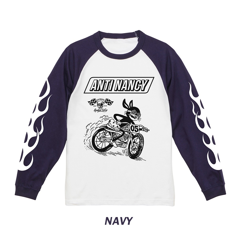 AYARABBIT ANTI NANCY RAGLAN L/S TEE [GOAHEAD/ゴーアヘッド]