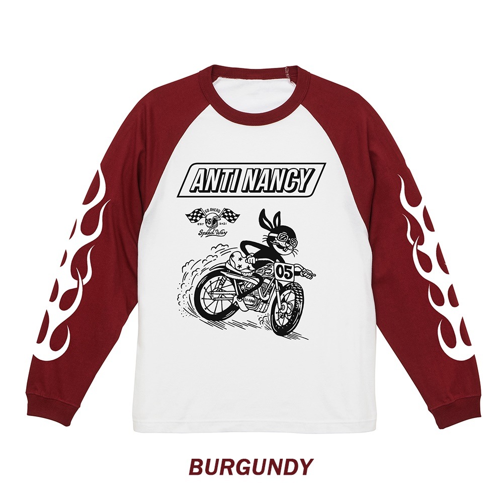 AYARABBIT ANTI NANCY RAGLAN L/S TEE [GOAHEAD/ゴーアヘッド]