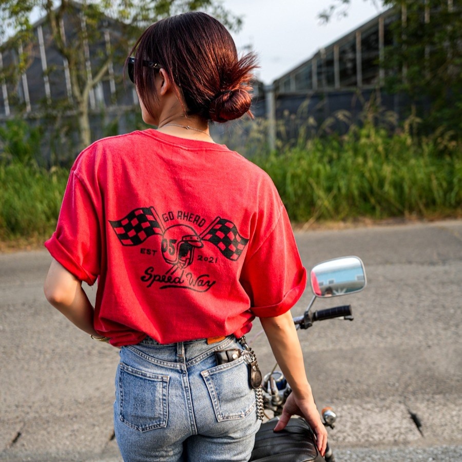 5TH ANNIVERSARY SPEED WAY FADE WASH S/S TEE