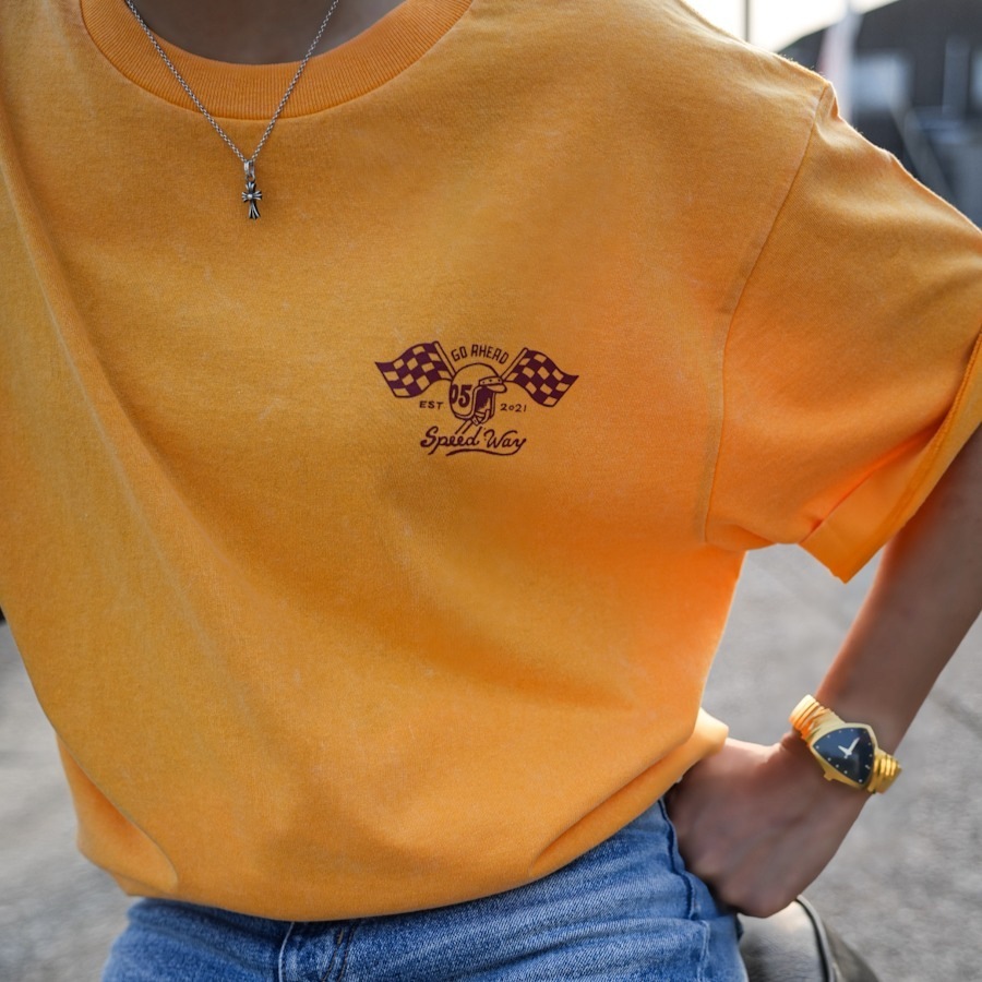5TH ANNIVERSARY SPEED WAY FADE WASH S/S TEE