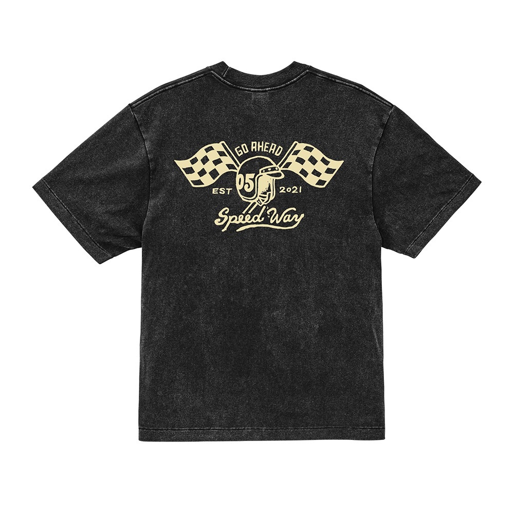 5TH ANNIVERSARY SPEED WAY FADE WASH S/S TEE