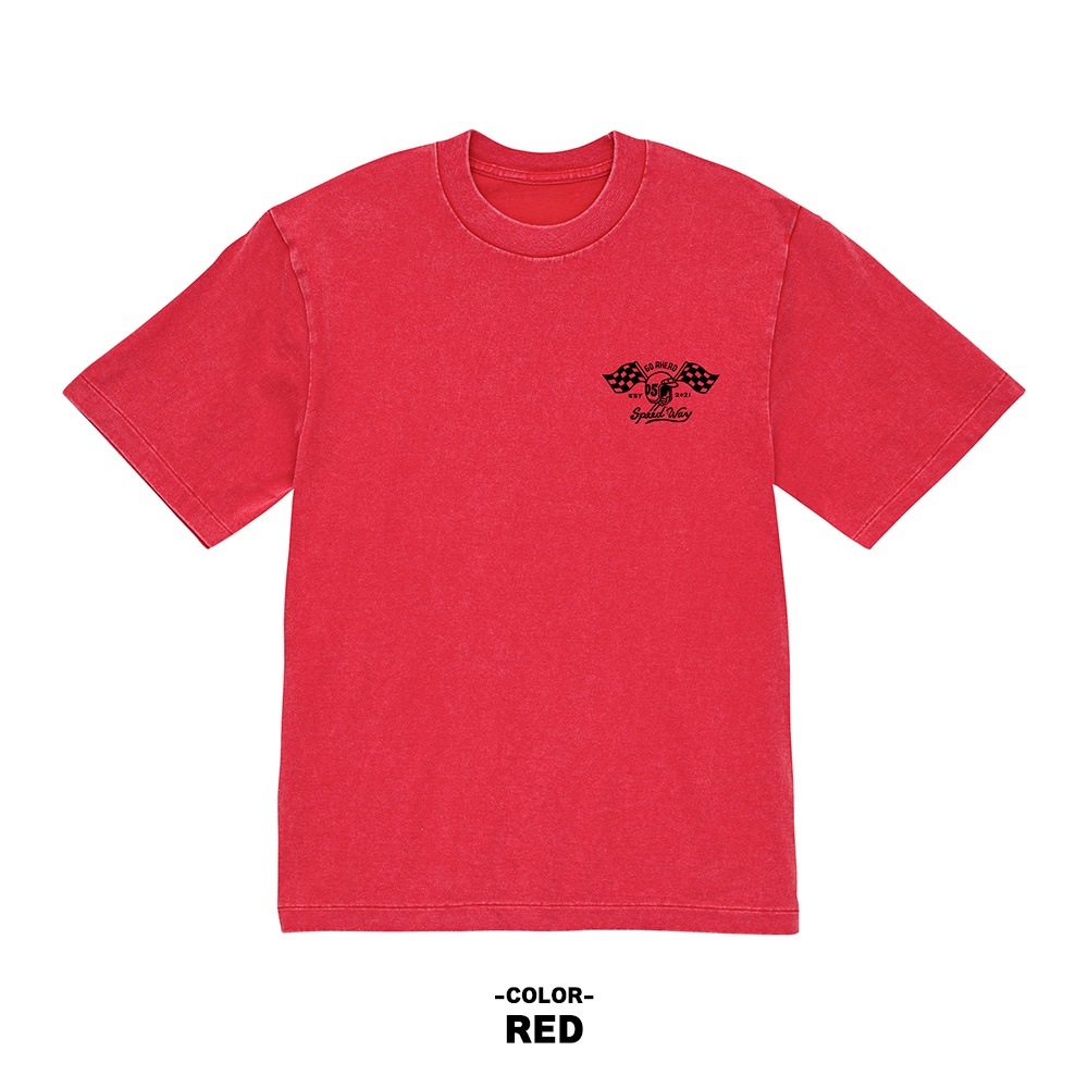 5TH ANNIVERSARY SPEED WAY FADE WASH S/S TEE