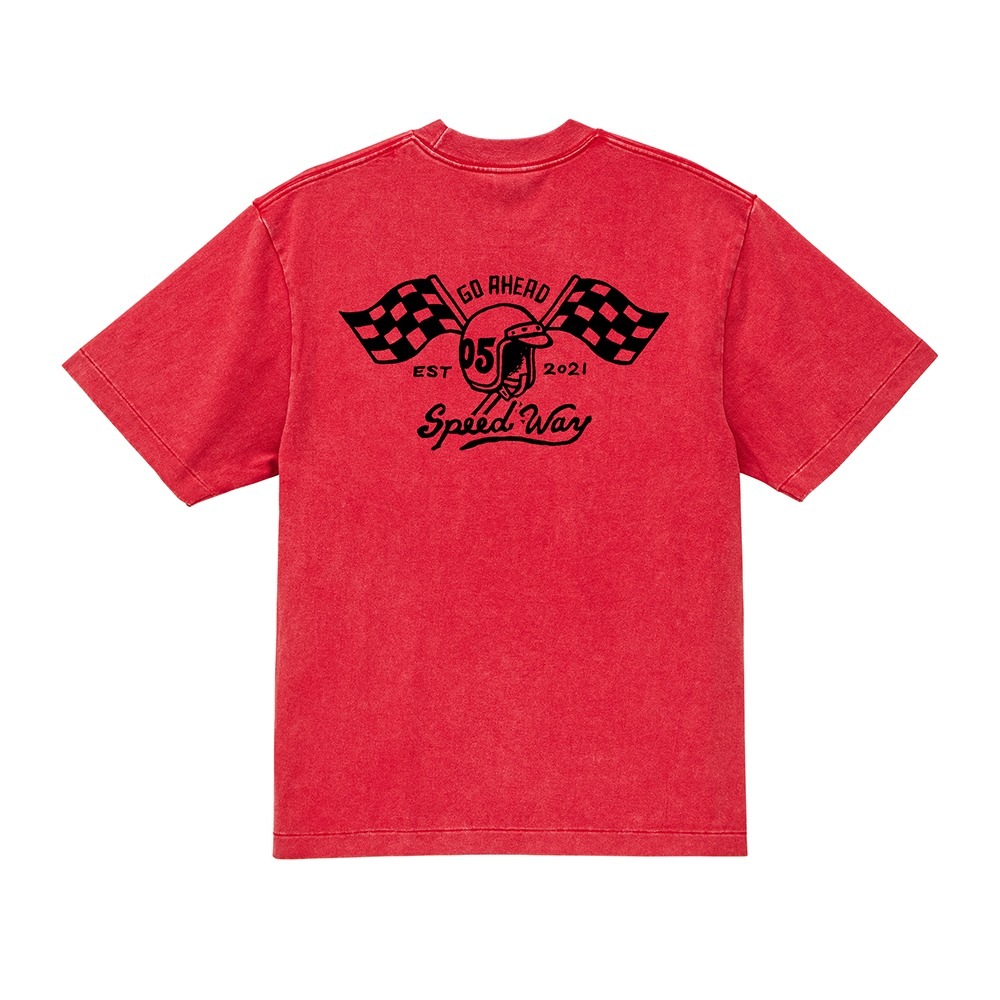 5TH ANNIVERSARY SPEED WAY FADE WASH S/S TEE