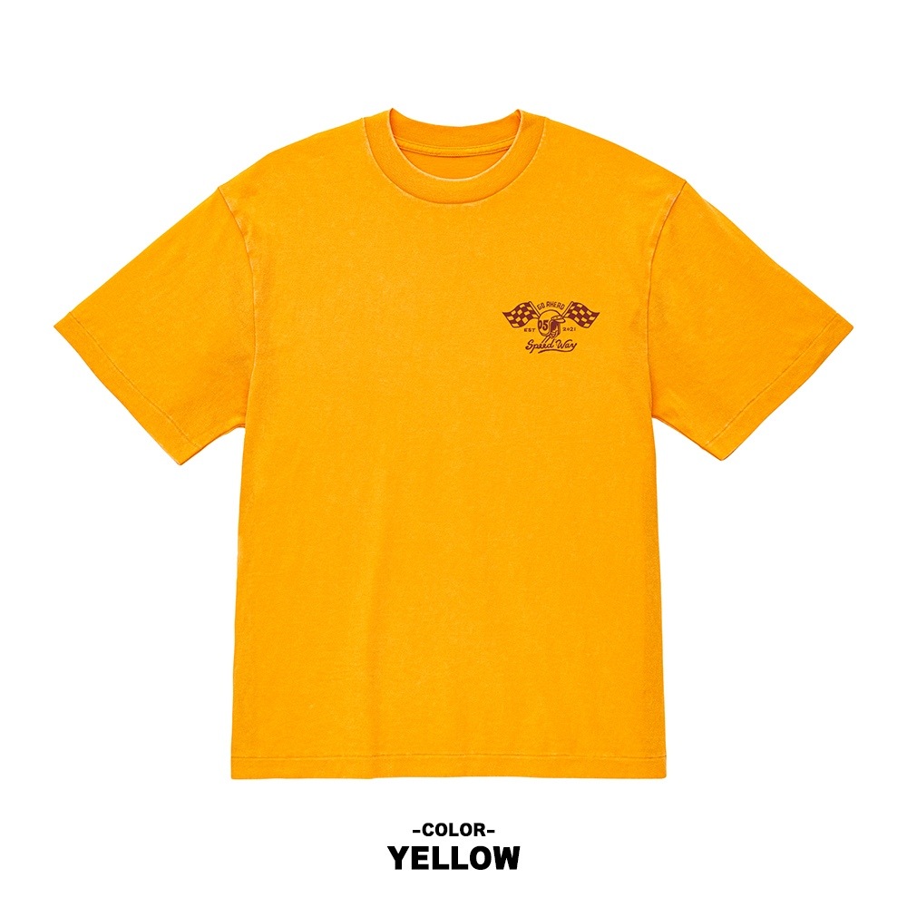 5TH ANNIVERSARY SPEED WAY FADE WASH S/S TEE