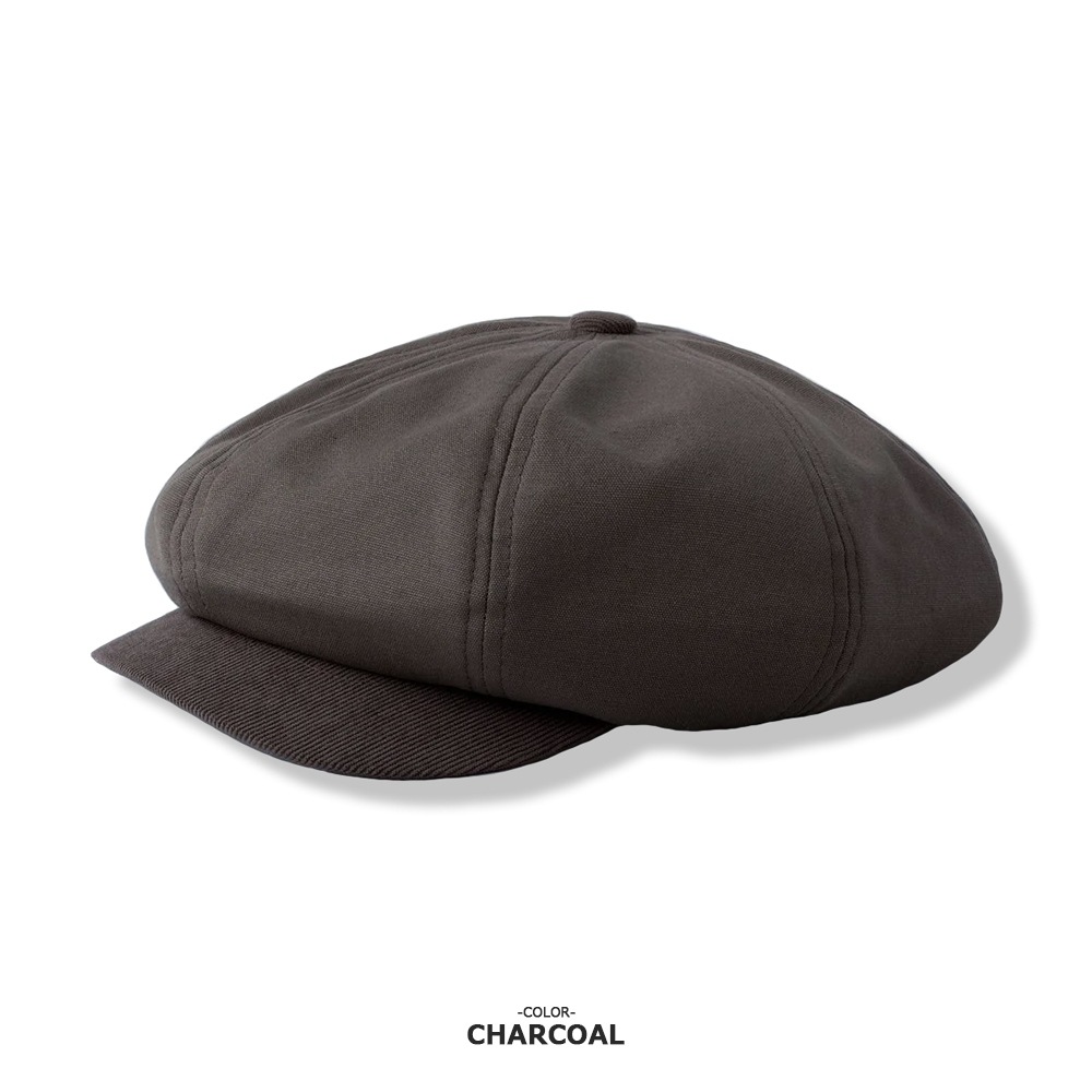 L.CANVAS NEWSBOY CAP | BRAND,BLUCO | ACOLLECT ONLINE STORE