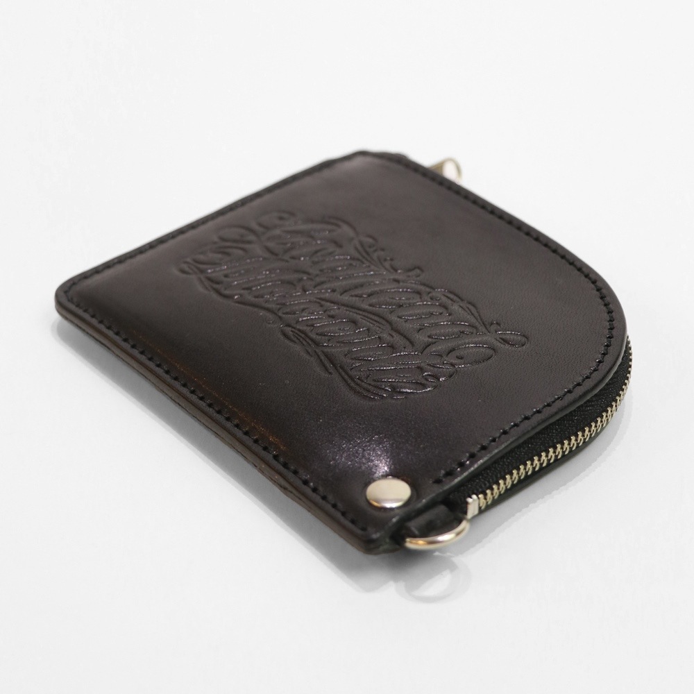 SCRIPT LOGO ZIP MINIMUM WALLET [GOAHEAD/ゴーアヘッド]