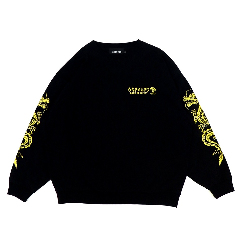 RISING DRAGON BIG SILHOUETTE L/S TEE [GOAHEAD/ゴーアヘッド]
