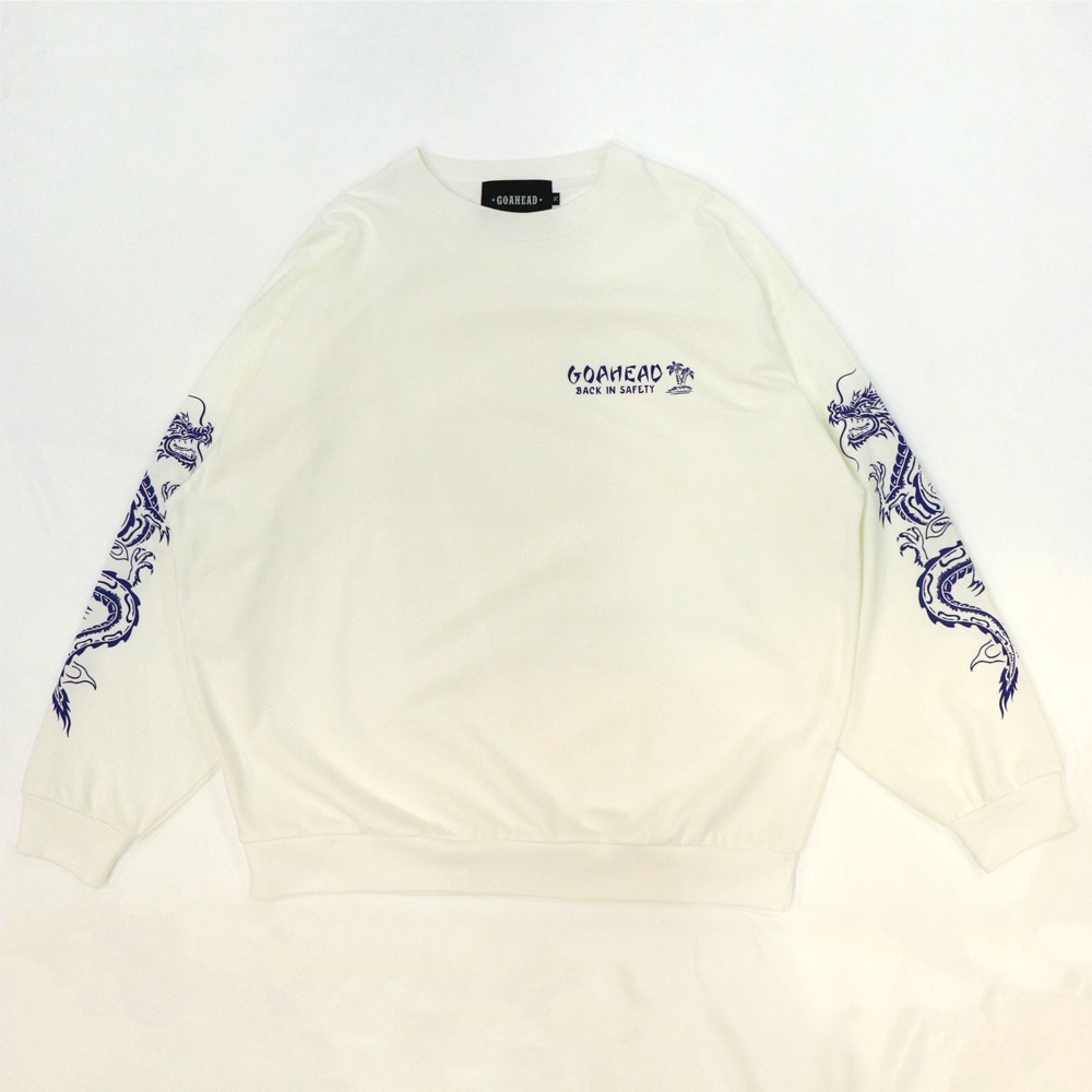 RISING DRAGON BIG SILHOUETTE L/S TEE [GOAHEAD/ゴーアヘッド]