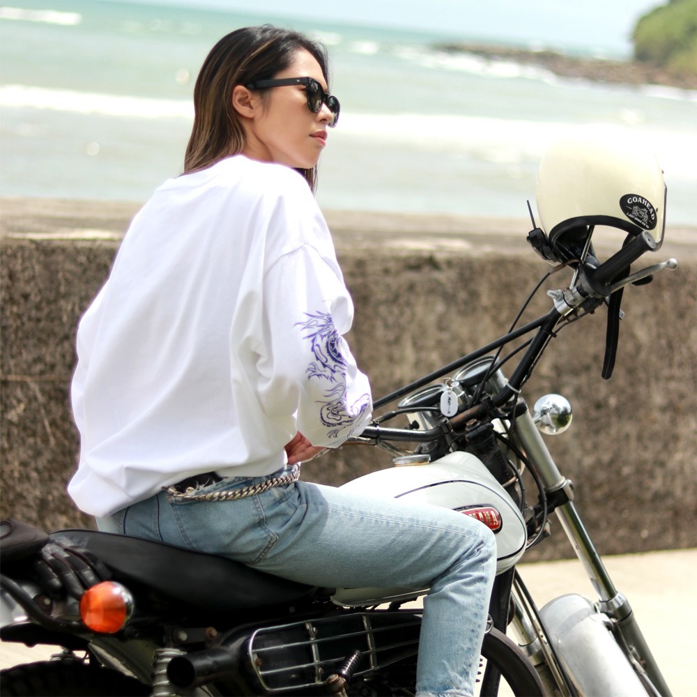 RISING DRAGON BIG SILHOUETTE L/S TEE [GOAHEAD/ゴーアヘッド]