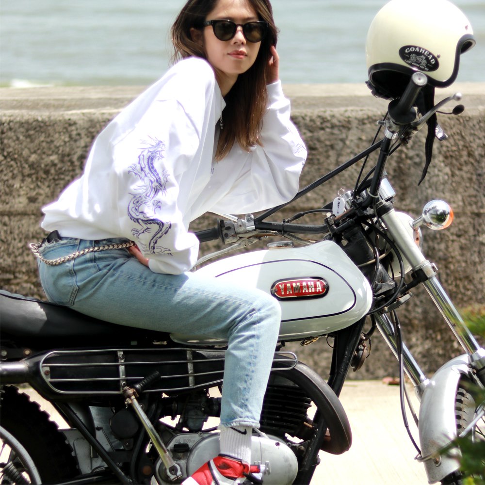 RISING DRAGON BIG SILHOUETTE L/S TEE [GOAHEAD/ゴーアヘッド]