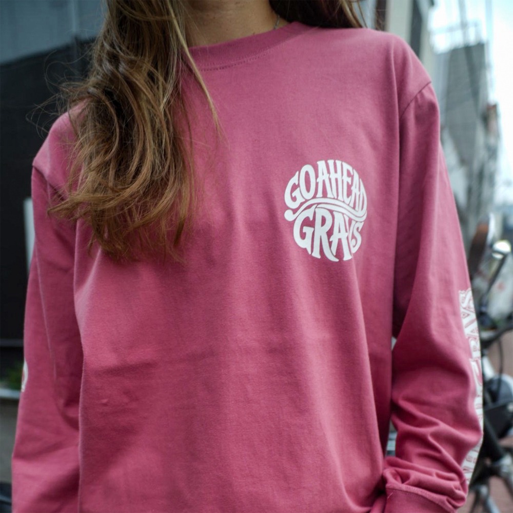 A-Y-READY? GOAHEAD×GRAVS  COLLABORATION L/S TEE