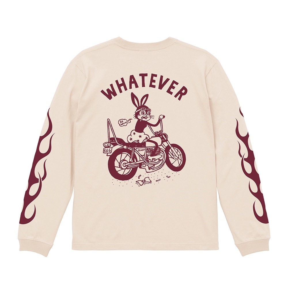 WHATEVER L/S TEE