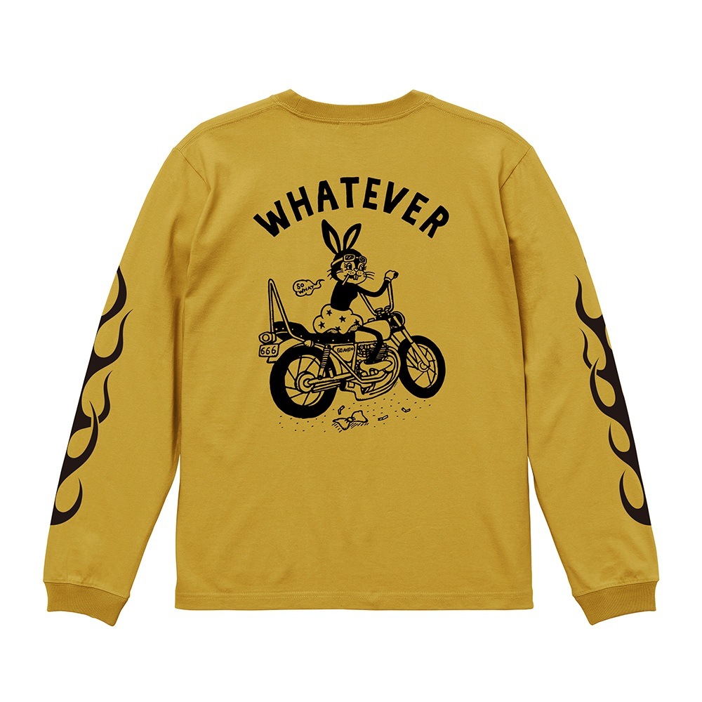 WHATEVER L/S TEE