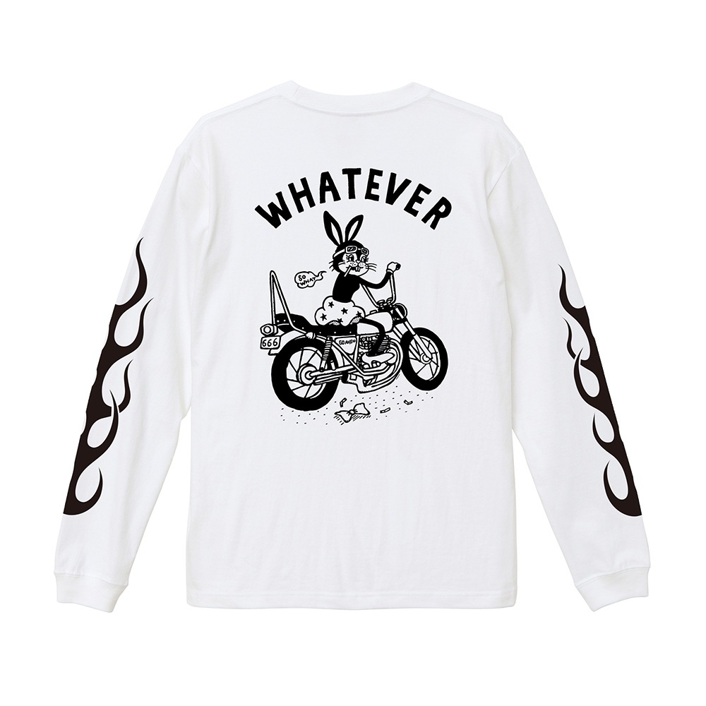 WHATEVER L/S TEE
