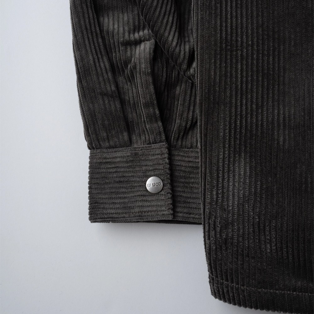 CORDUROY HOODED SHIRT