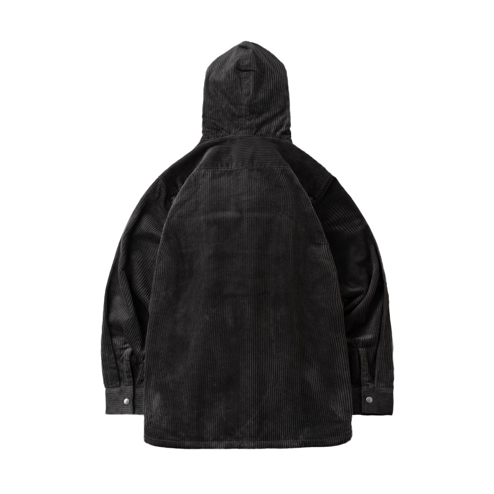 CORDUROY HOODED SHIRT