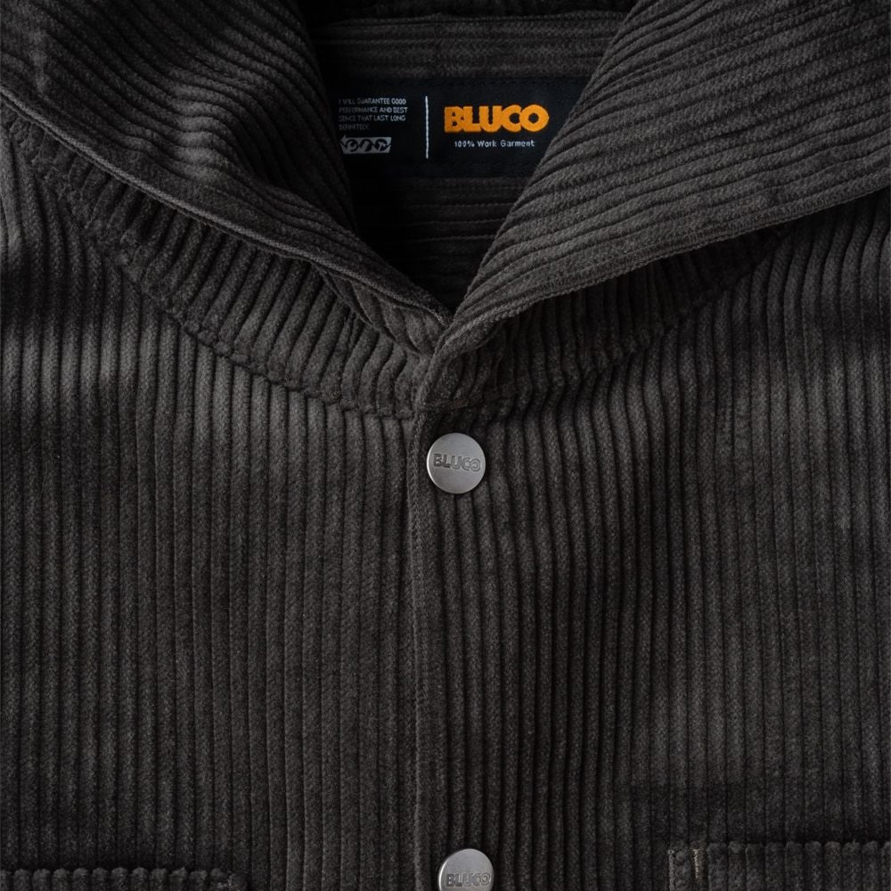 CORDUROY HOODED SHIRT