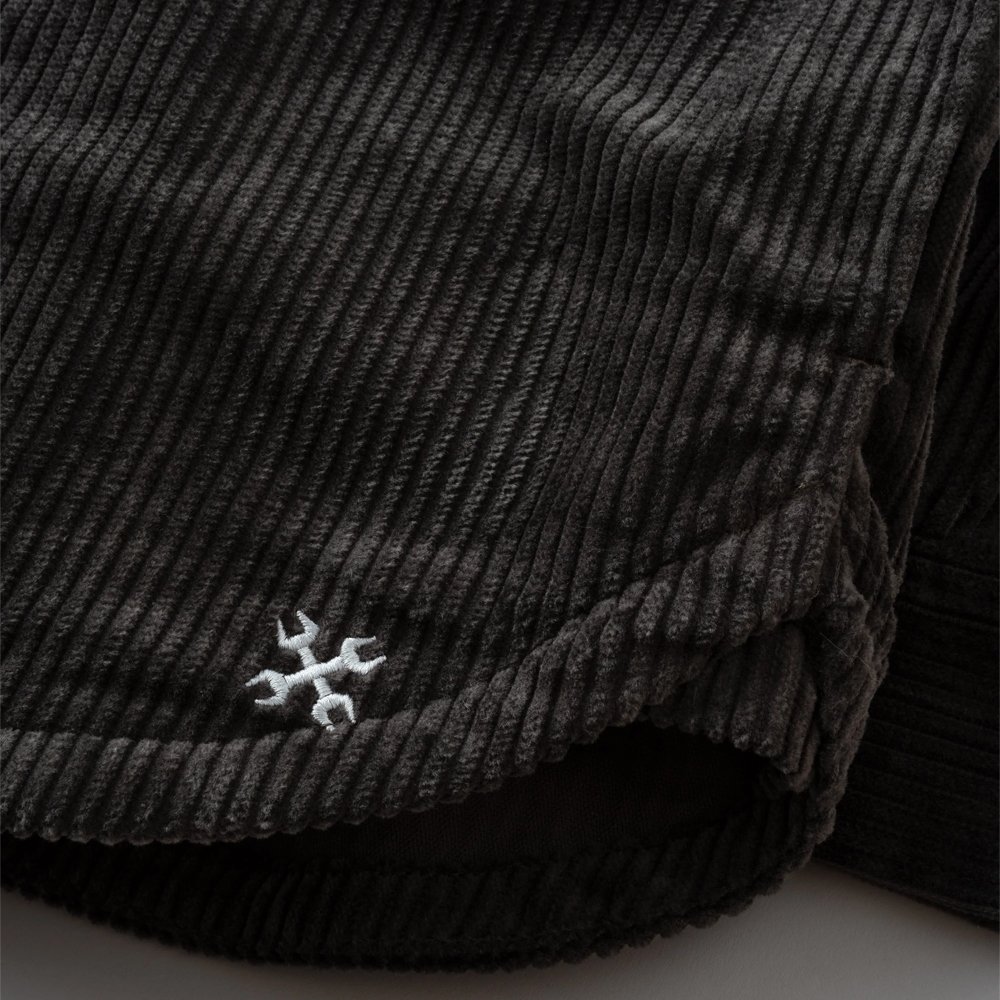 CORDUROY HOODED SHIRT