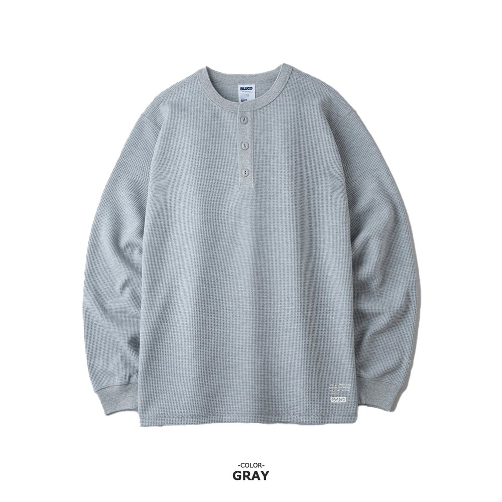HENRY NECK THERMAL SHIRT