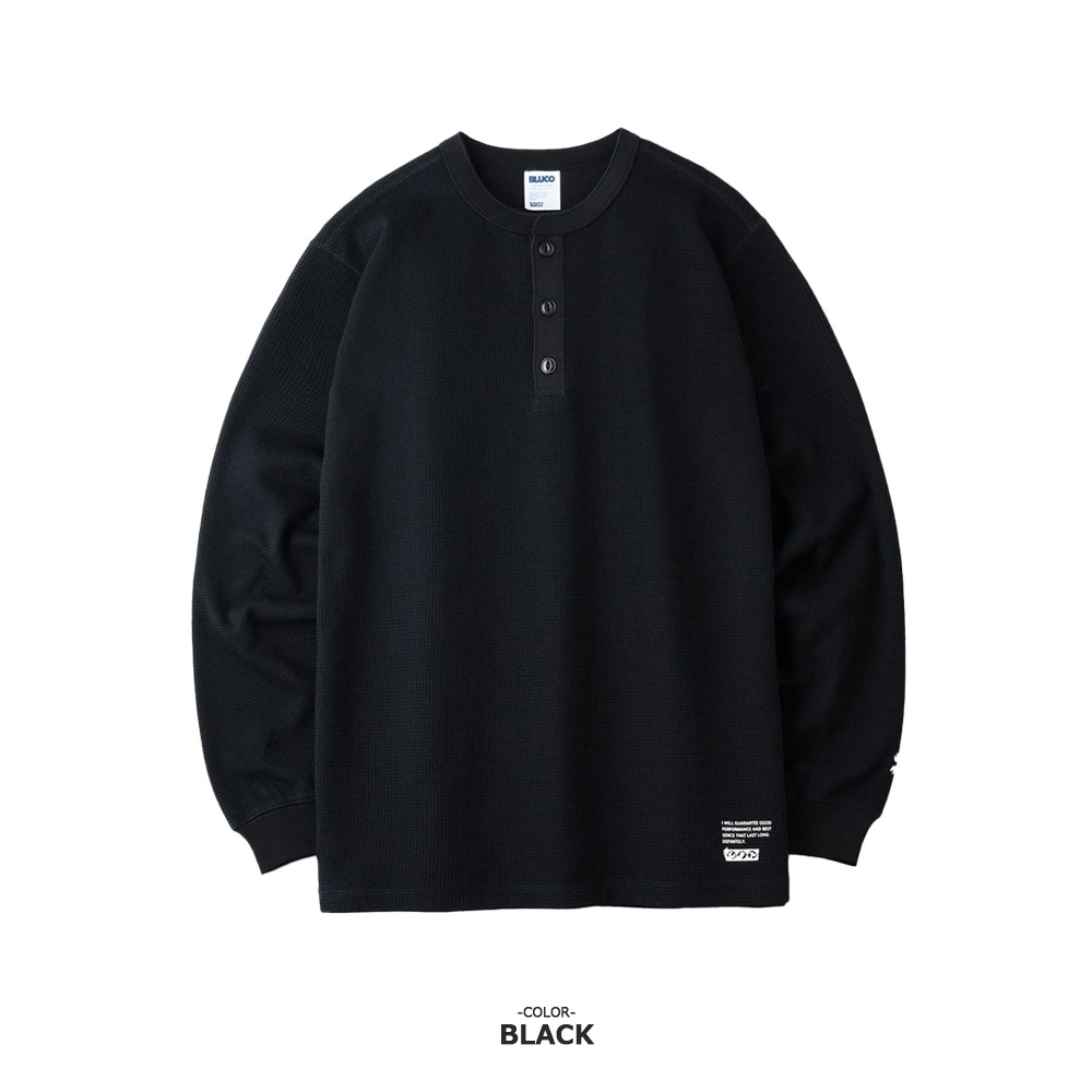 HENRY NECK THERMAL SHIRT