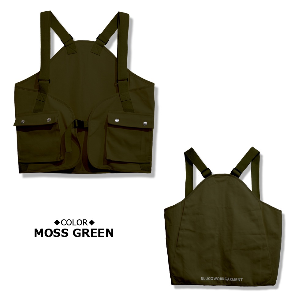 BLUCO×GOAHEAD COTTON DUCK UTILITY VEST(プリント無し) | BRAND