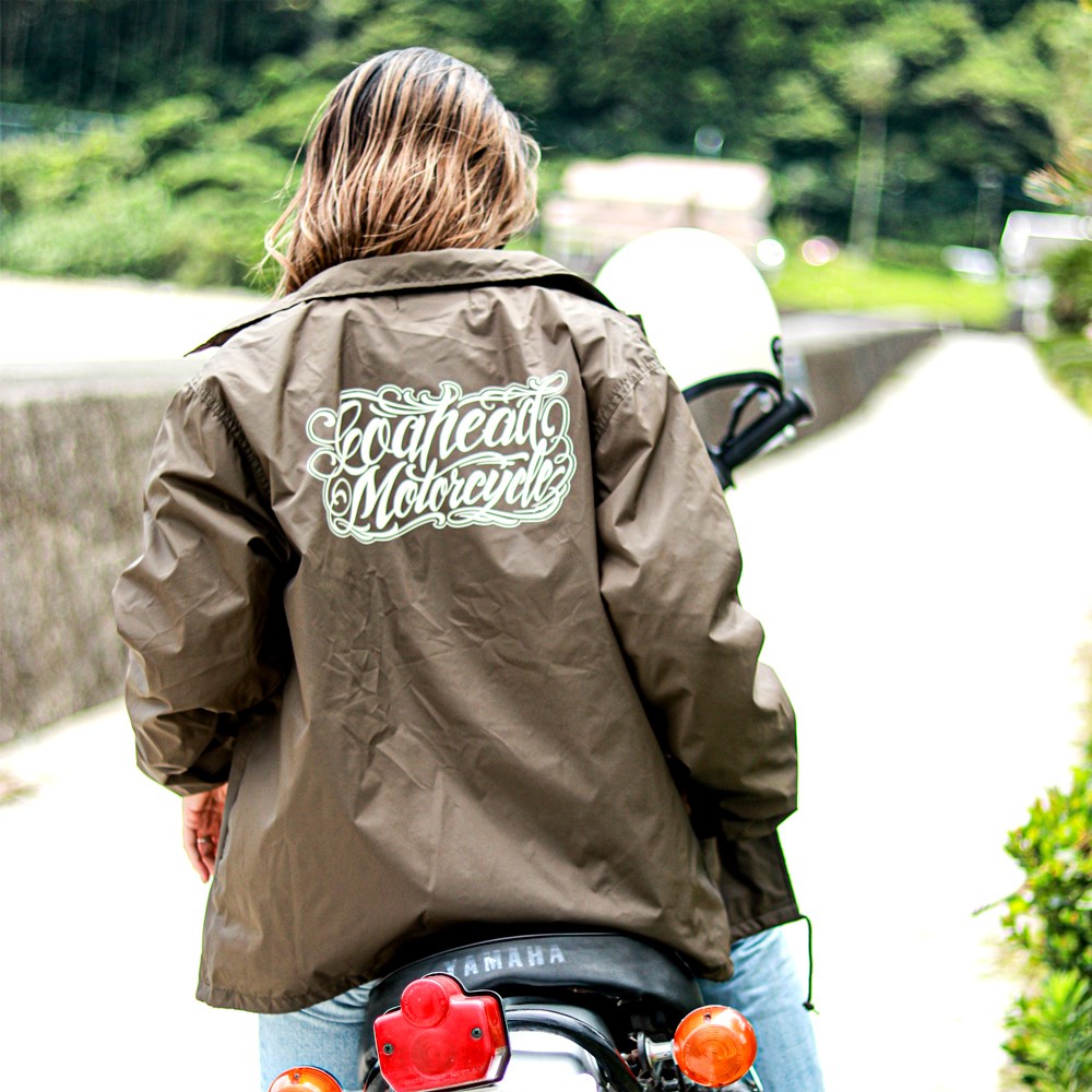 SCRIPT LOGO NYLON COACH JACKET [GOAHEAD/ゴーアヘッド] | BRAND 