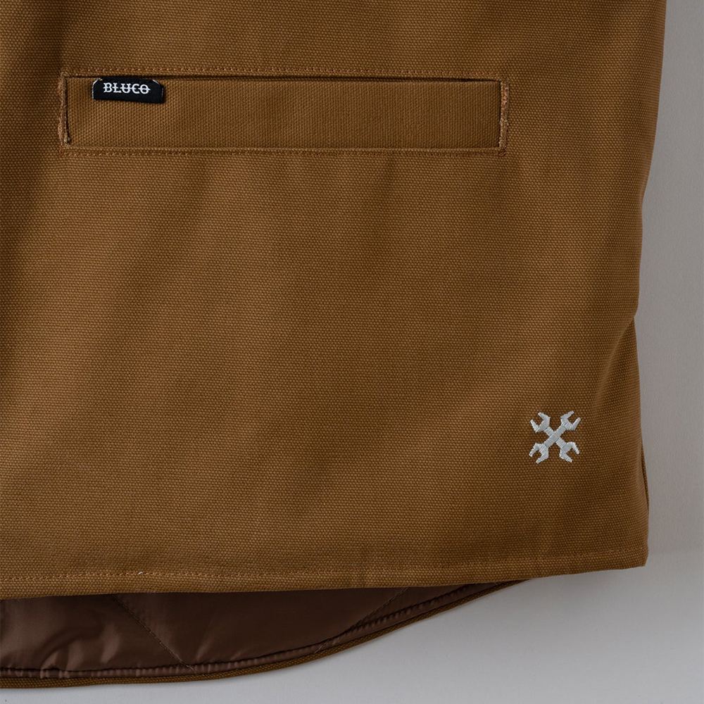 V NECK DUCK VEST