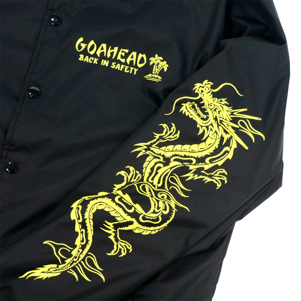 RISING DRAGON NYLON COACH JACKET [GOAHEAD/ゴーアヘッド]