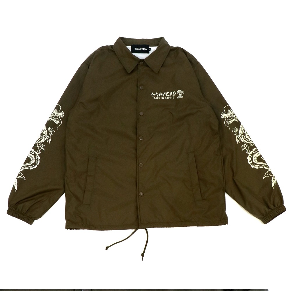RISING DRAGON NYLON COACH JACKET [GOAHEAD/ゴーアヘッド]