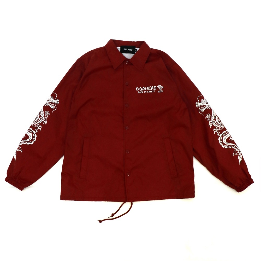 RISING DRAGON NYLON COACH JACKET [GOAHEAD/ゴーアヘッド]