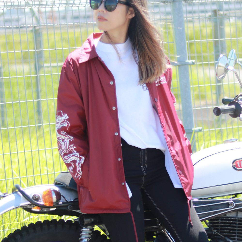 RISING DRAGON NYLON COACH JACKET [GOAHEAD/ゴーアヘッド]