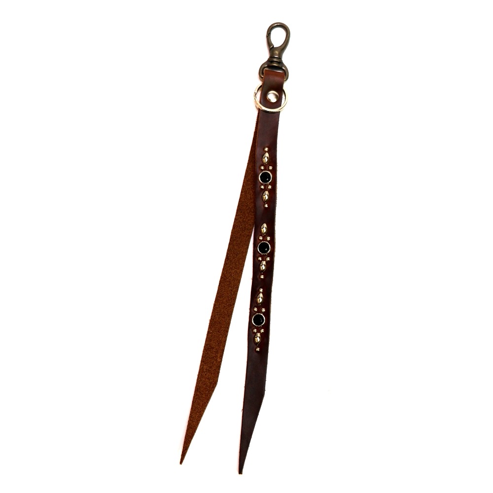 LEATHER KEY CHAIN [GOAHEAD/ゴーアヘッド]
